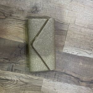 Gold Glitter Clutch